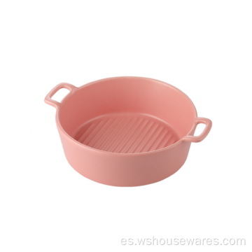 Bowl de sopa de cerámica de glaseado de color